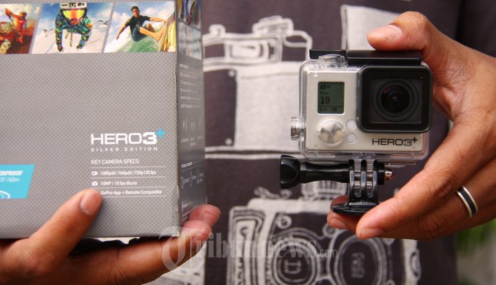 Kamera Go Pro Hero 3+ Silver Edition