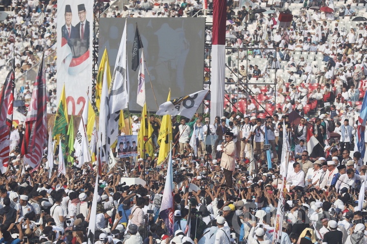 Kampanye Akbar Prabowo-Sandi di GBK