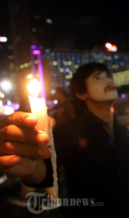 Kampanye Gelap Sejam di Jakarta