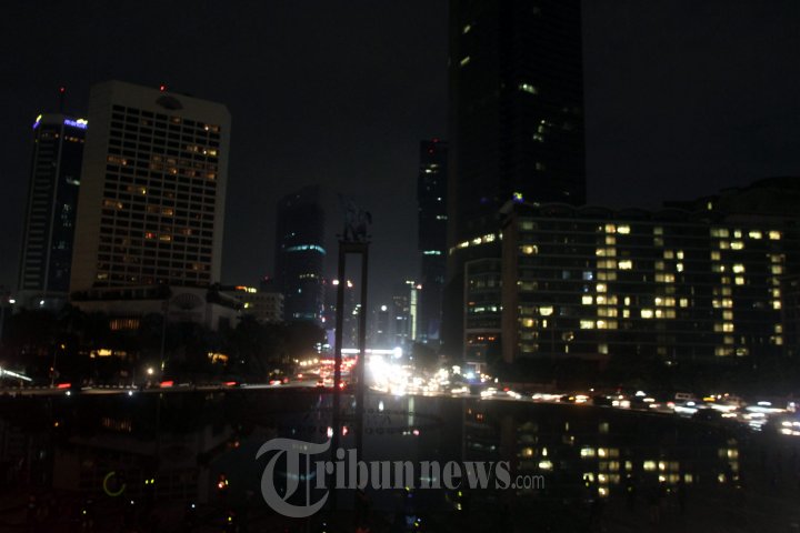 Kampanye Gelap Sejam di Jakarta