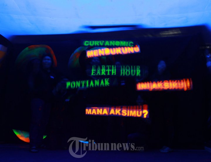 Kampanye Gelap Sejam di Pontianak