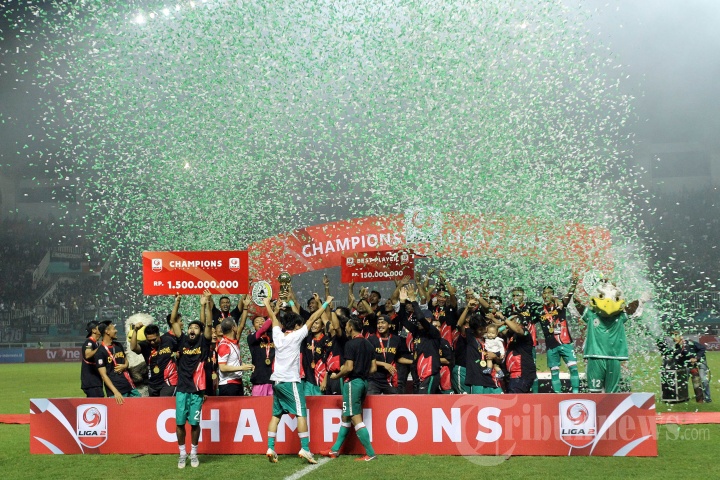 Kandaskan Semen Padang, PSS Sleman Juarai Liga 2