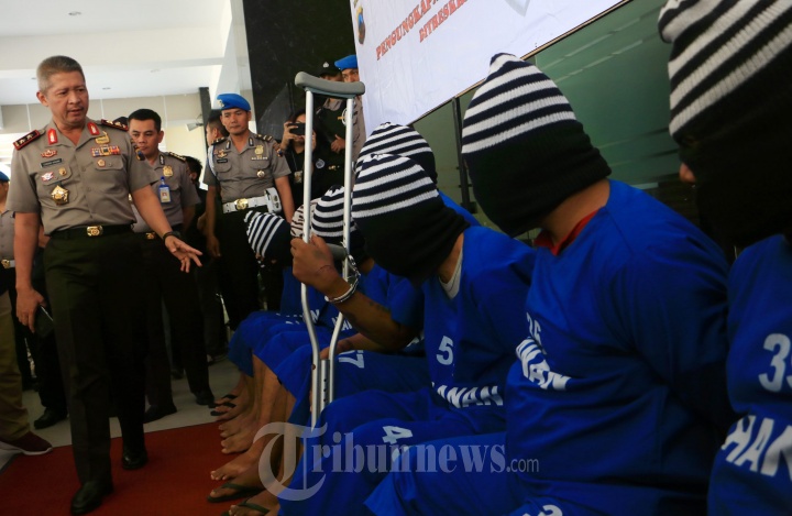 Kapolda Jateng Gelar Penangkapan Komplotan Begal