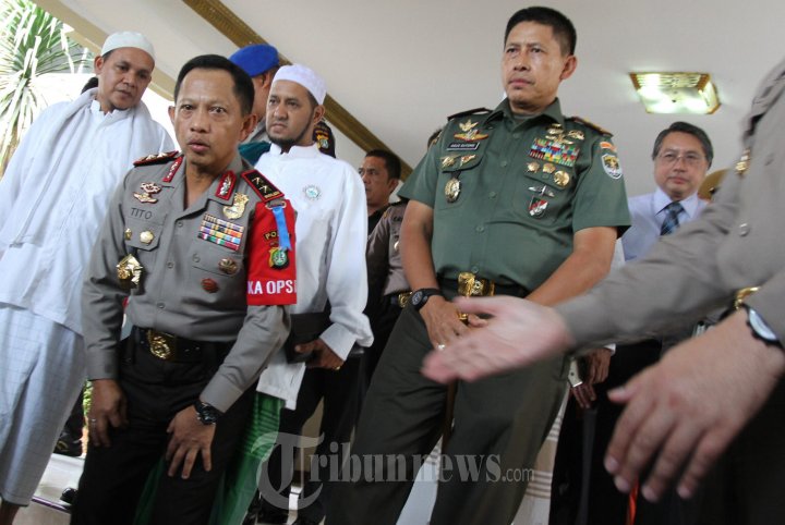 Kapolda Metro Jaya dan Pangdam Jaya Bahas Permasalahan Jakarta