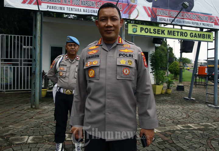 Kapolres Metro Jakarta Pusat Kombes Komarudin