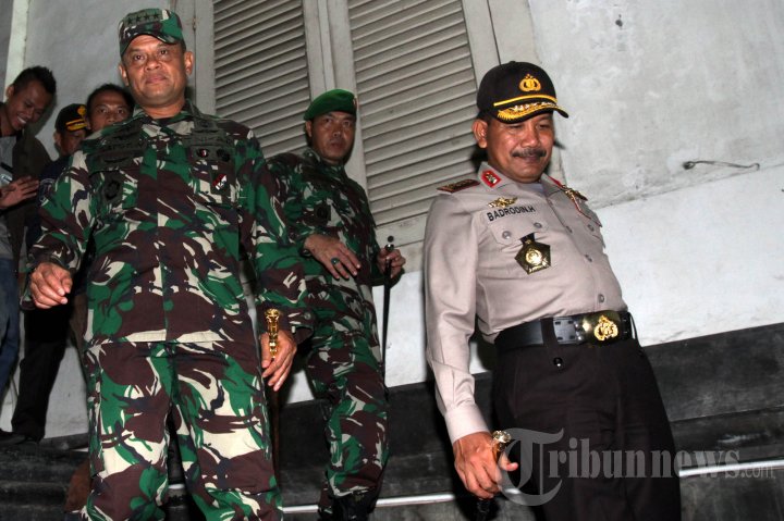 Kapolri Dan Panglima Tinjau Keamanan Malam Natal