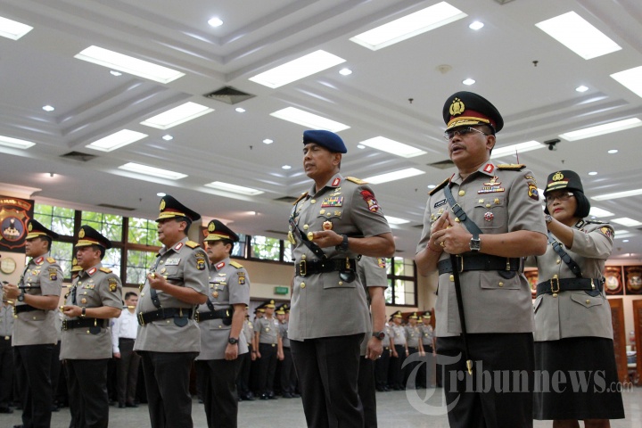 Kapolri Pimpin Acara Sertijab Pati Polri
