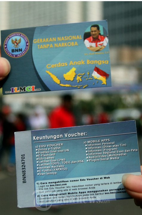 Kartu Gerakan Nasional Tanpa Narkoba