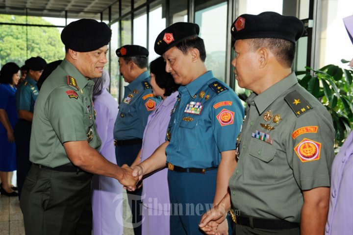 Kasad dan 8 Pati TNI Naik Pangkat