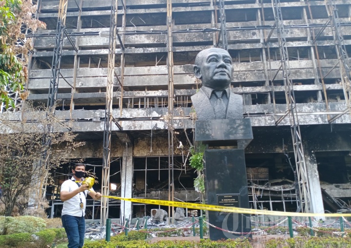 Kebakaran Gedung Kejagung Terdapat Dugaan Peristiwa Pidana