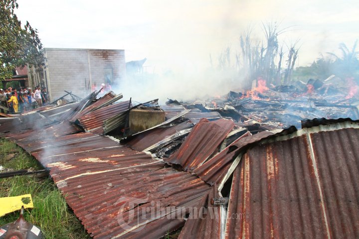 Kebakaran Rumah Kontrakan