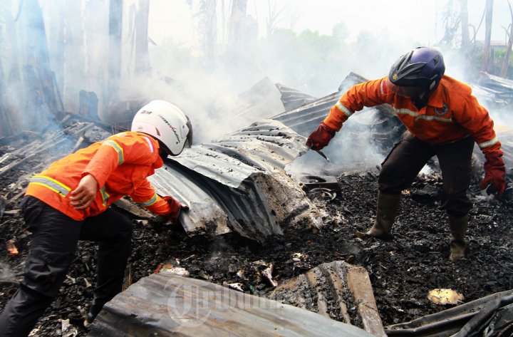 Kebakaran Rumah Kontrakan