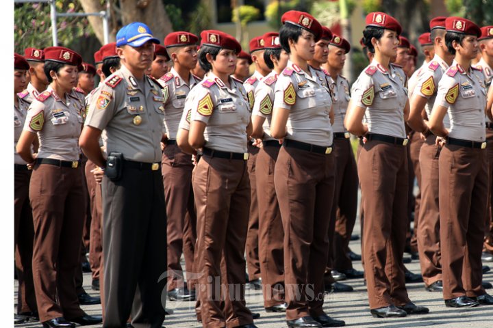 Kedatangan 793 Taruna di Akpol Semarang