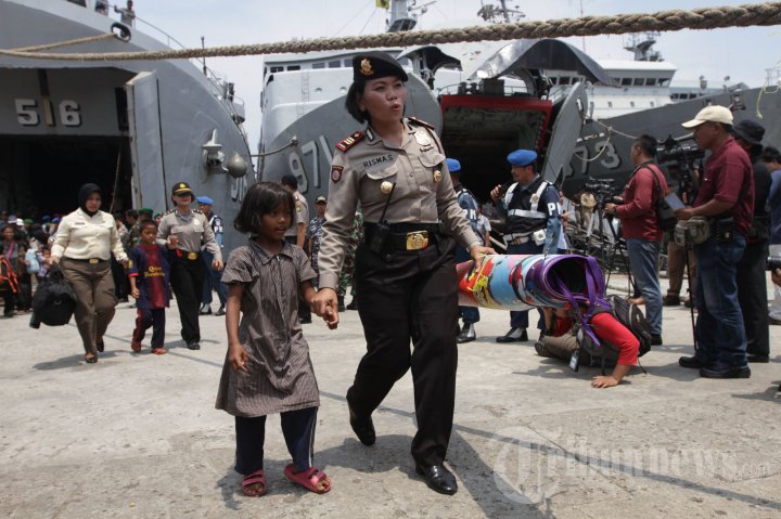 Kedatangan Warga Eks Gafatar di Jakarta
