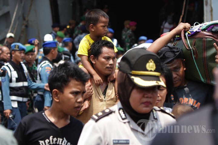 Kedatangan Warga Eks Gafatar di Jakarta