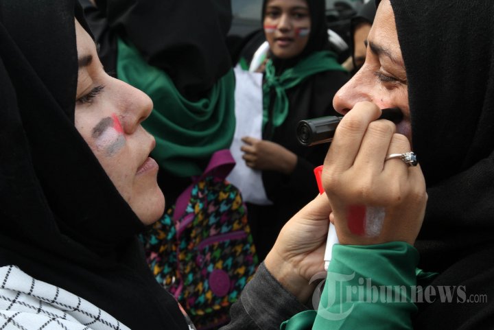 Kedubes AS Diserbu Pendemo yang Peringati Al Quds Day