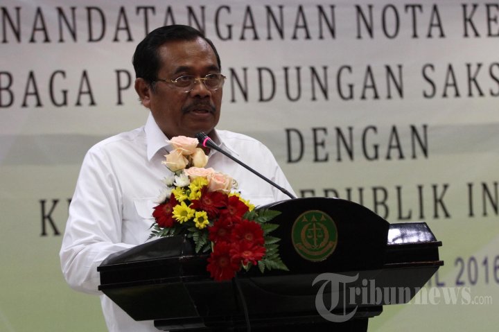 Kejagung Dan LPSK MoU Perlindungan Saksi Korban
