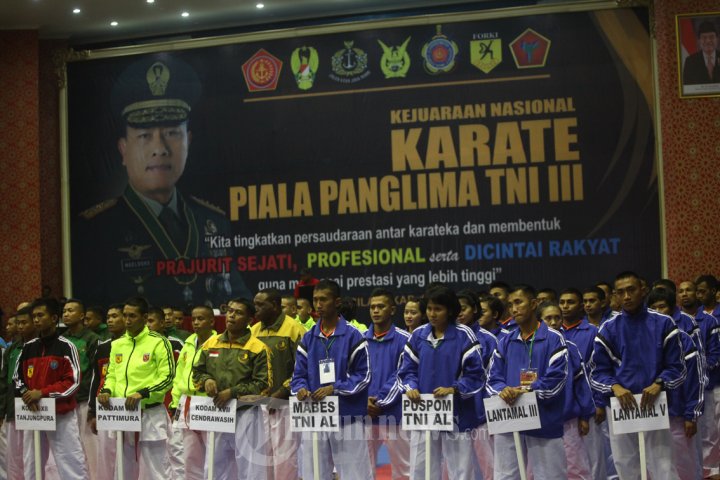 Kejurnas Karate Piala Panglima TNI III
