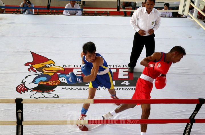 Kejurnas Tinju Elite Man dan Women 2014 Makassar