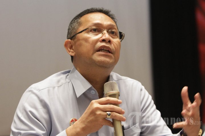 Kemenkumham Jumpa Pers Penyerahan Diri Labora Sitorus
