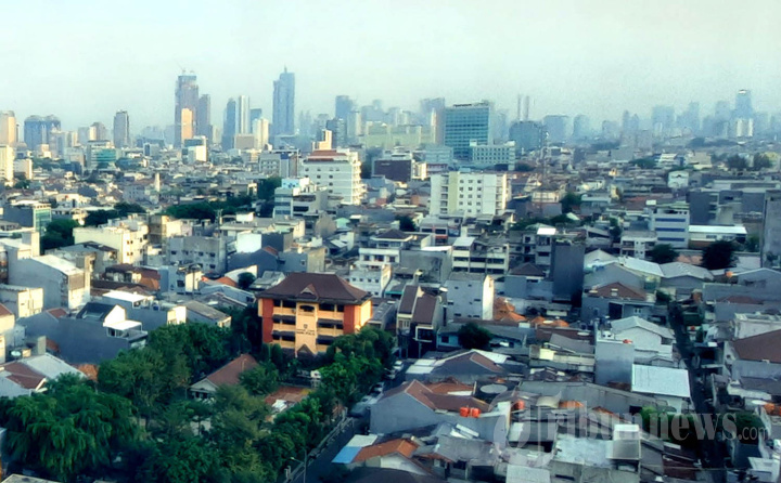 Kepadatan Penduduk di Jakarta Pusat