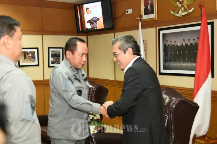 Kepala Bakamla RI Kunjungi BPK RI