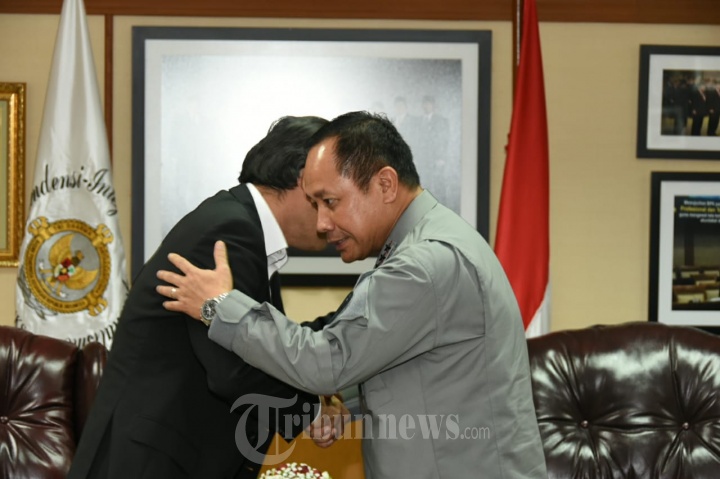 Kepala Bakamla RI Kunjungi BPK RI