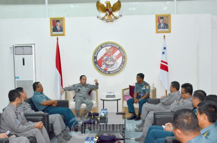Kepala Bakamla RI Terima Kunjungan Danguspurla Koarmada l