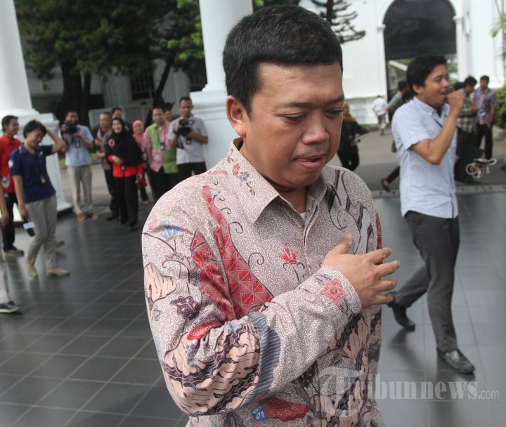 Kepala BNP2TKI dan Menteri BUMN Usai Bertemu Presiden