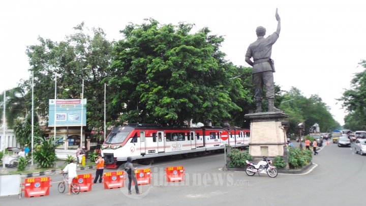 Kereta Wisata Railbus Bethara Kresna Diresmikan di Solo