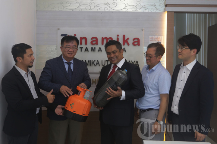 Kerja Sama Pengembangan Tabung Gas Komposit