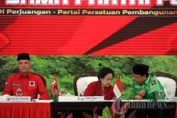 Kerja Sama Politik PDIP dan PPP Usung Ganjar Pranowo di Pilpres 2024