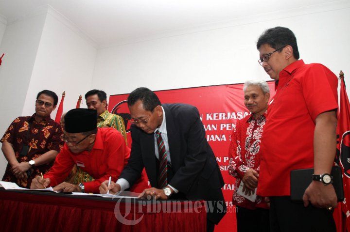 Kerjasama PDIP Dengan STIP-AN