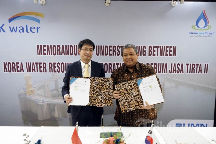 Kerjasama Perum Jasa Tirta II dengan K-Water