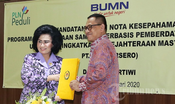 Kerjasama PLN Dengan Dharma Pertiwi
