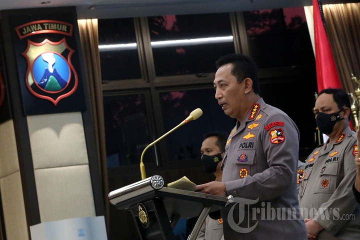 Keterangan Kapolri Terkait Penangkapan Irjen Pol Teddy Minahasa