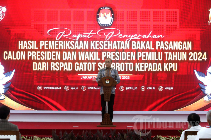 Ketiga Pasangan Bacapres-Bacawapres Lolos Tes Kesehatan