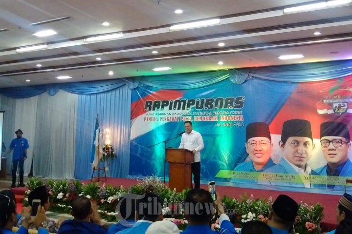 Ketua DPR RI Buka Rapimpurnas DPP KNPI