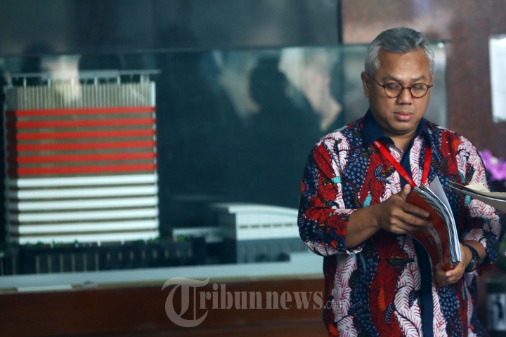 Ketua KPU Arief Budiman Diperiksa KPK