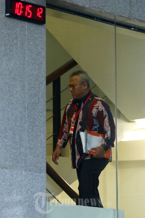 Ketua KPU Arief Budiman Diperiksa KPK