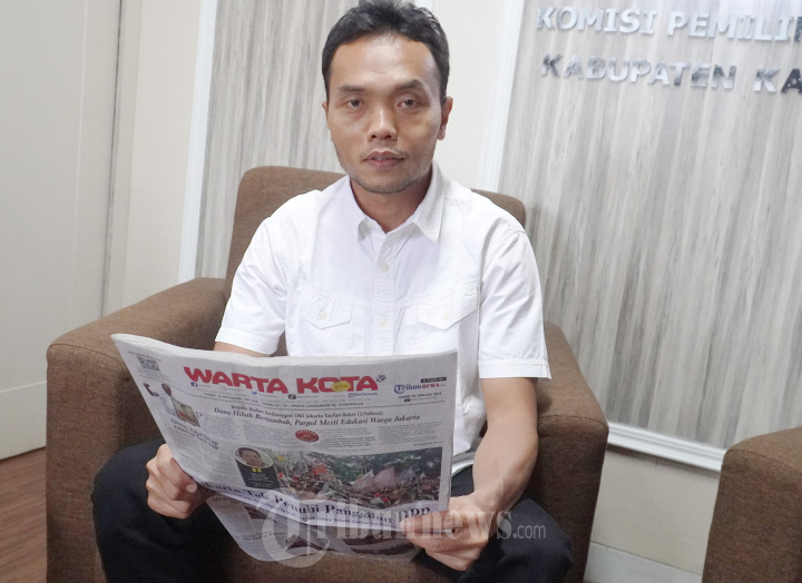 Ketua KPU Kabupaten Karawang Miftah Farid
