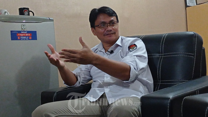 Ketua KPU Kota Tangerang Ahmad Syailendra