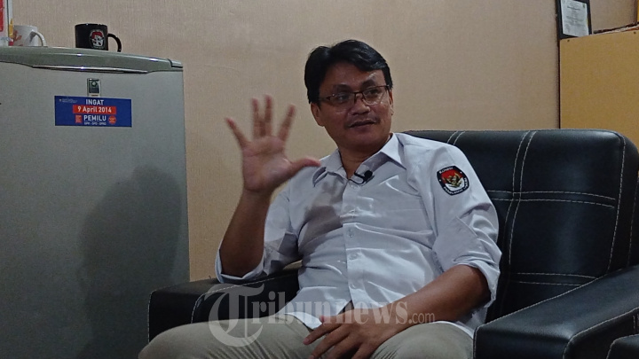 Ketua KPU Kota Tangerang Ahmad Syailendra