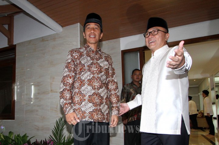 Ketua MPR Buka Bersama Dengan Presiden dan Pimpinan Partai