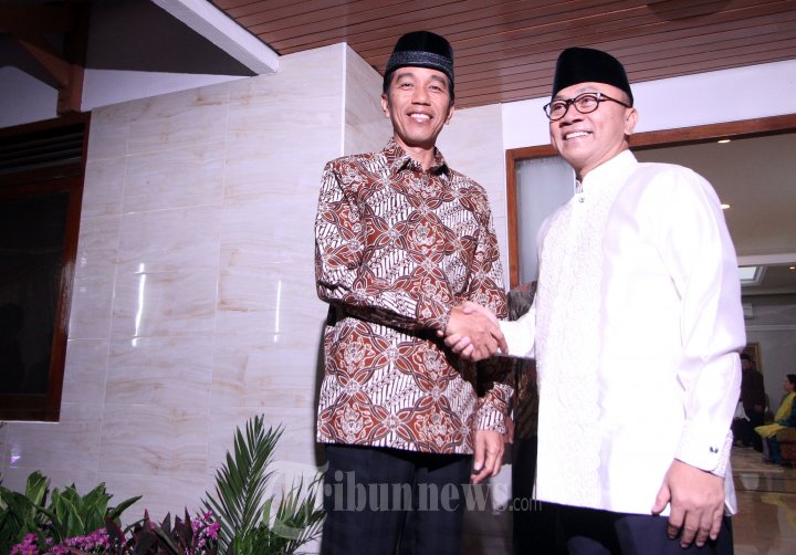 Ketua MPR Buka Bersama Dengan Presiden dan Pimpinan Partai