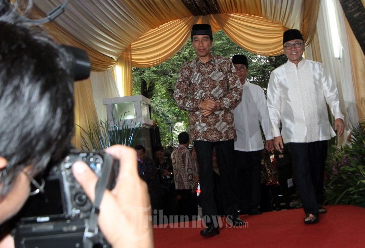Ketua MPR Buka Bersama Dengan Presiden dan Pimpinan Partai