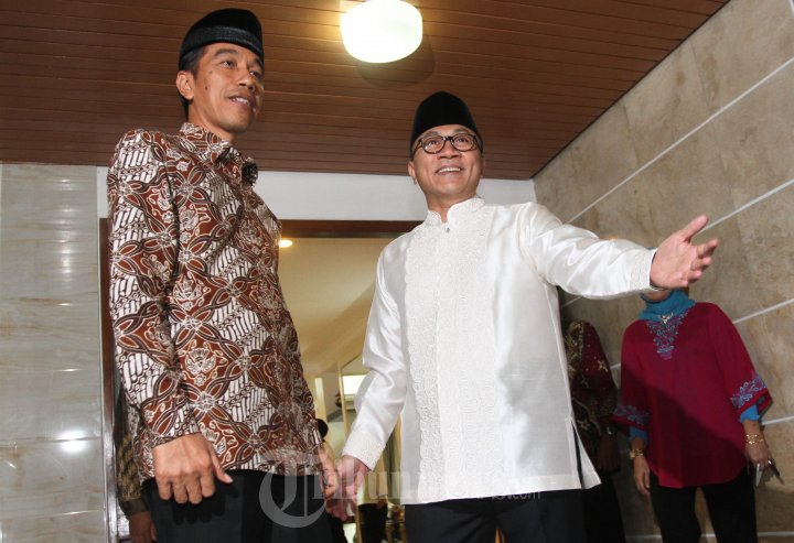 Ketua MPR Buka Bersama Dengan Presiden dan Pimpinan Partai