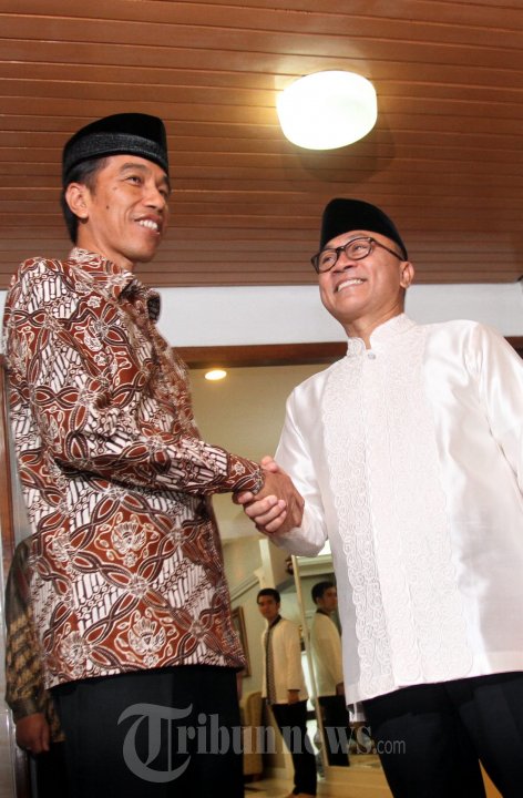 Ketua MPR Buka Bersama Dengan Presiden dan Pimpinan Partai