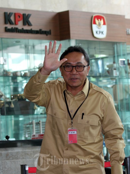 Ketua MPR Zulkifli Hasan Diperiksa KPK