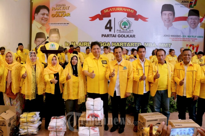 Ketum Golkar Bertemu Kader Golkar Bogor Intruksikan Capres Jokow